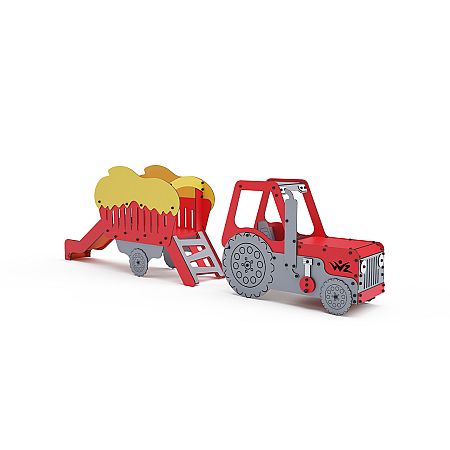 Dopravný prostriedok - Traktor s vlečkou VVZ-DP009-1